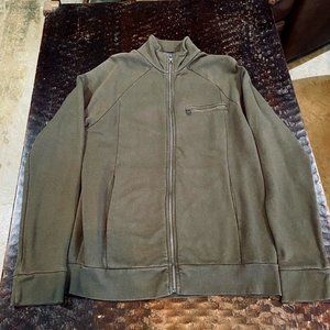 Banana Republic 100% Cotton Jacket, Army Green - Size M, Excellent Condition